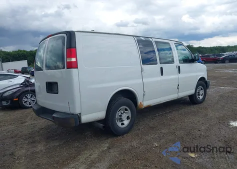 2007 Chevrolet Express Work Van from USA, damaged, VIN 1GCGG25V671166439